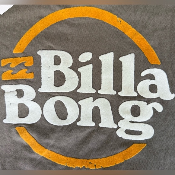 Billabong Wave Washed Tee Small Olive Green Cruise Logo T-Shirt - Picture 13 of 13